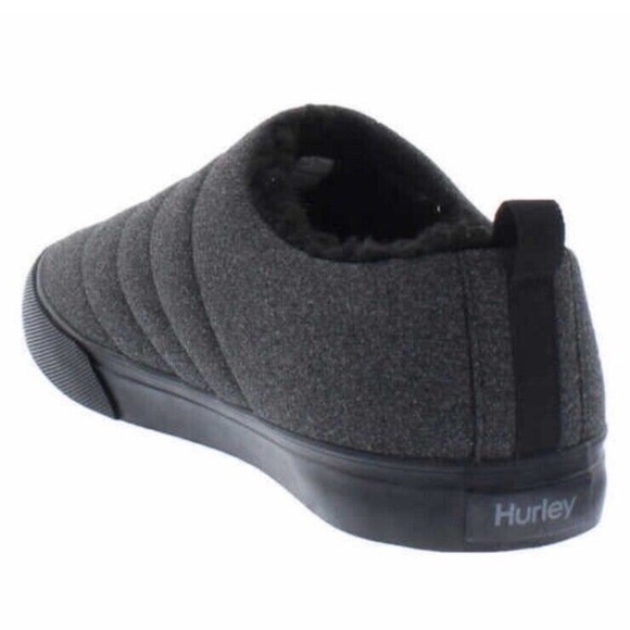 New Hurley ARLO PUFF Loafers Gray Slip On Casual Mens Shoes Lined Size 9 - Picture 4 of 6